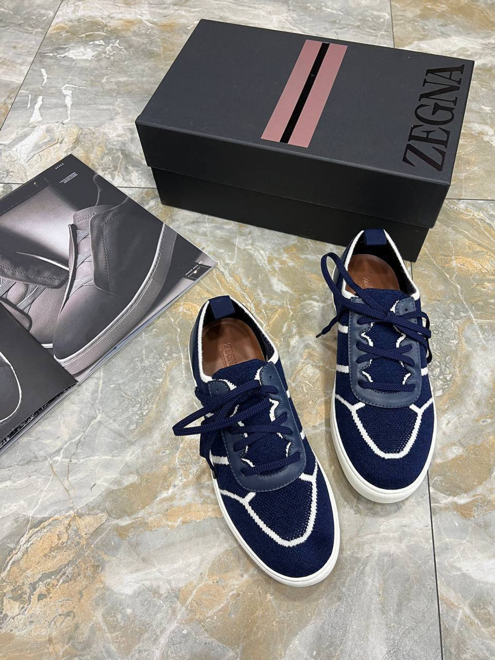Кеды Zegna