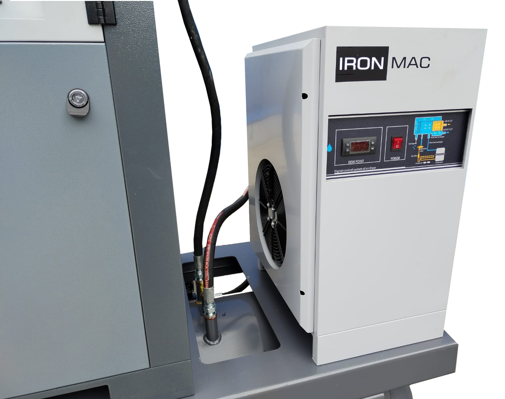 Винтовой компрессор IRONMAC IC 10/10 С VSD DF 500L (IP 54) — Фото №4 