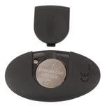 Черная анальная вибропробка с функцией расширения RC Butt Plug with 3 functions (Цвет: черный)