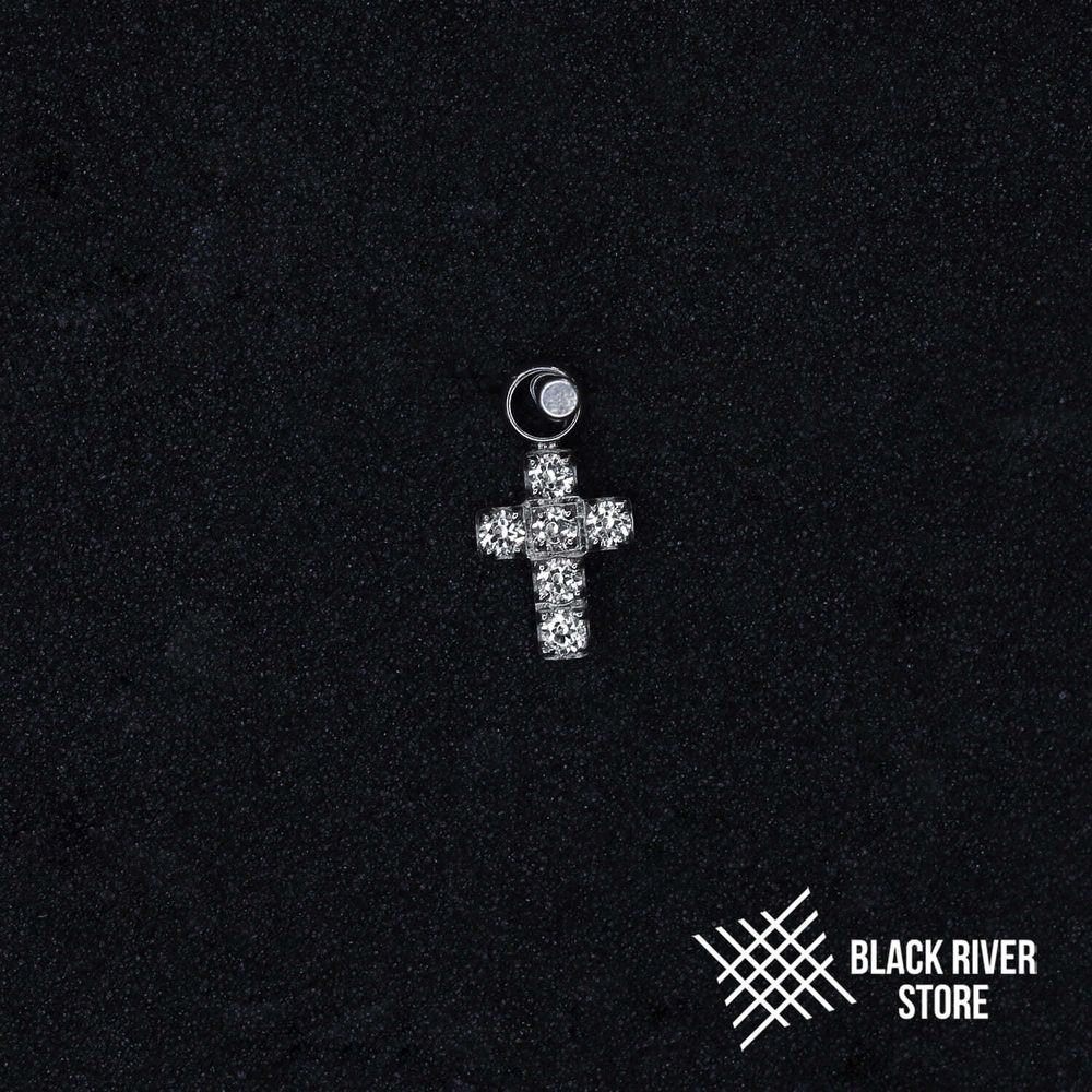 Charm HM Diamond Cross Crystal