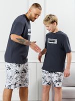 Костюм для мальчика Олимп-2 Виотекс ГРАФИТОВЫЙ