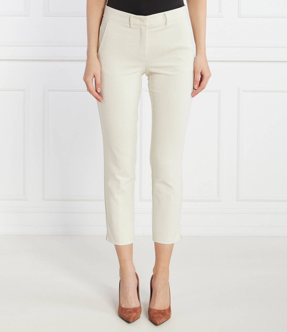 Брюки-сигареты MACARIO Marella - кремовый(13131031)