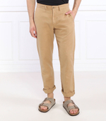 Льняное штаны POLO RALPH LAUREN - коричневый(710901796)