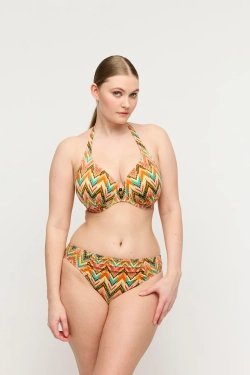 PRIMADONNA Swim Tubou Топ с V-образным вырезом и подкладкой, разноцветный