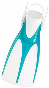 Ласты TUSA Platina Plus SF-5x регулируемые белый/бирюзовый