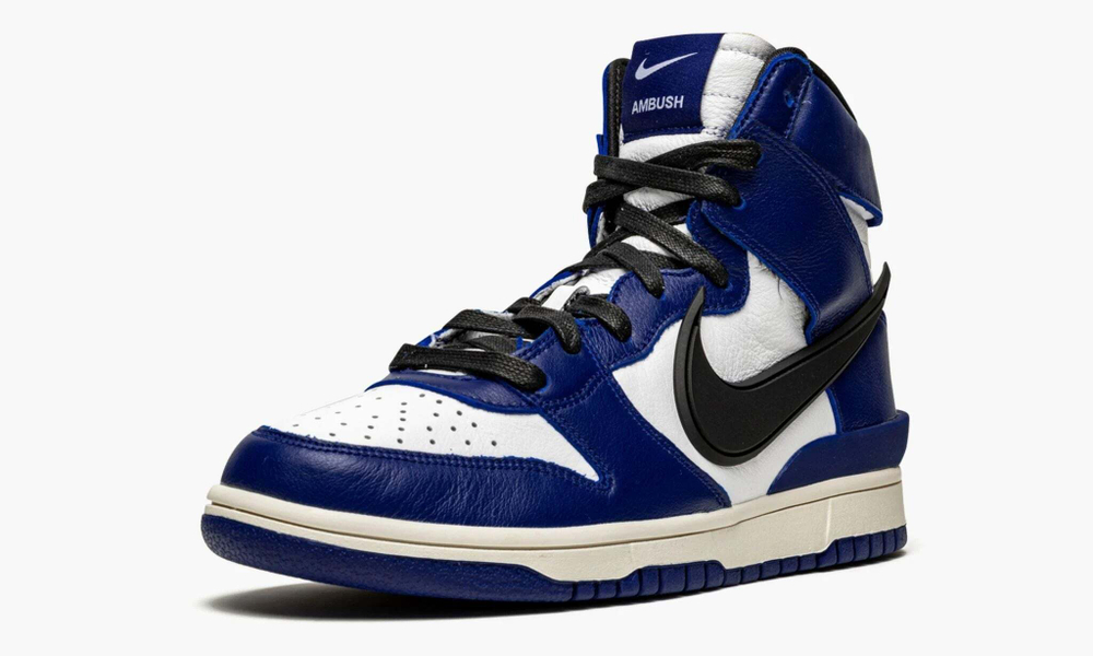 Nike Dunk High AMBUSH "Deep Royal"