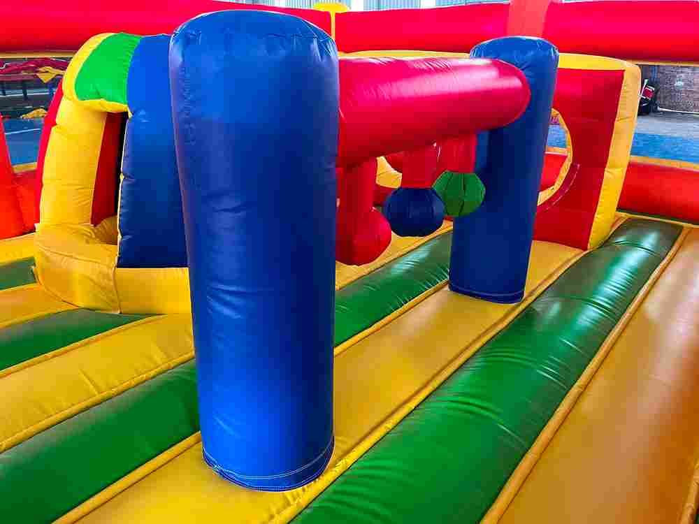 Коммерческий надувной батут «Чемпион», без крыши, 8*5*2,2 м