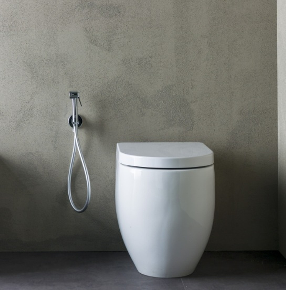 Bossini Apice лейка гигиеническая, цвет белый матовый