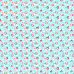 Ткань постельно-плательная Prival Перкаль-13177, 140г/м2, цвет голубой, 1.5х5м