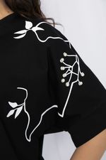 Блуза Ампир (черная) Б13168-20М LT Collection