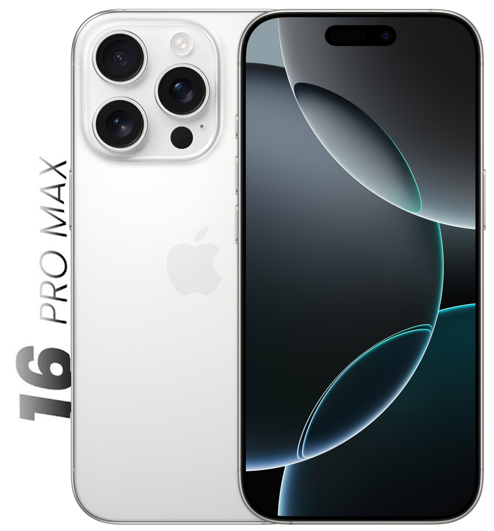 Смартфон Apple iPhone 16 Pro Max 256 ГБ («Белый титан» | White Titanium)