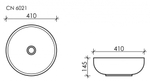 Рукомойник Ceramica Nova Element 41 см CN6021