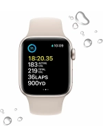 Apple Watch Series SE Gen 2 40мм Starlight Sport Band