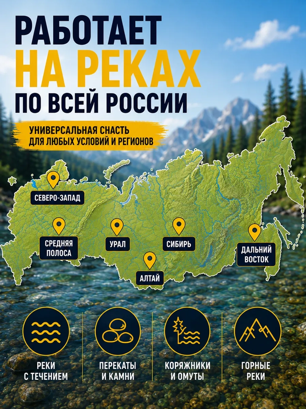 Настрой на хариуса балда тиролька с 4 донными мушками