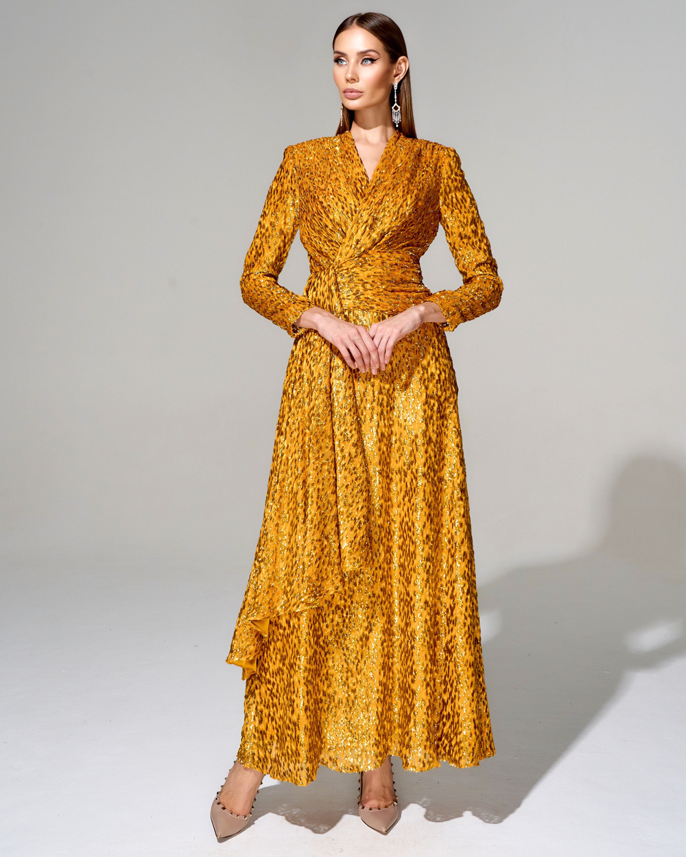 Платье из премиального бархата