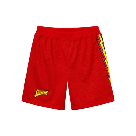 Supreme SS18 Bolt Basketball Short Red