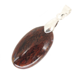 Кулон "Овал" питерсит асс