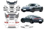Обвес переделка в стиле CARRERA 991.2 для PORSCHE CARRERA 911 991.1 2012–2019