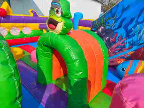 Коммерческий надувной батут «Океан улыбок» 8*6*4 м