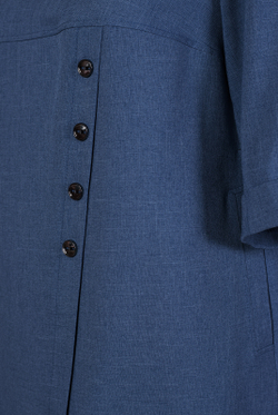 Платье женское 1977АП, темный деним #38ТД051977АП