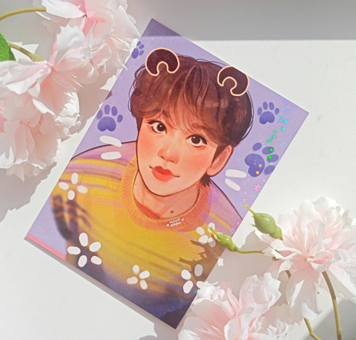 Арт принт / Koko / ATEEZ / Чонхо #1