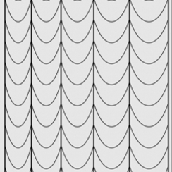Трафареты френч - Глубокая улыбка