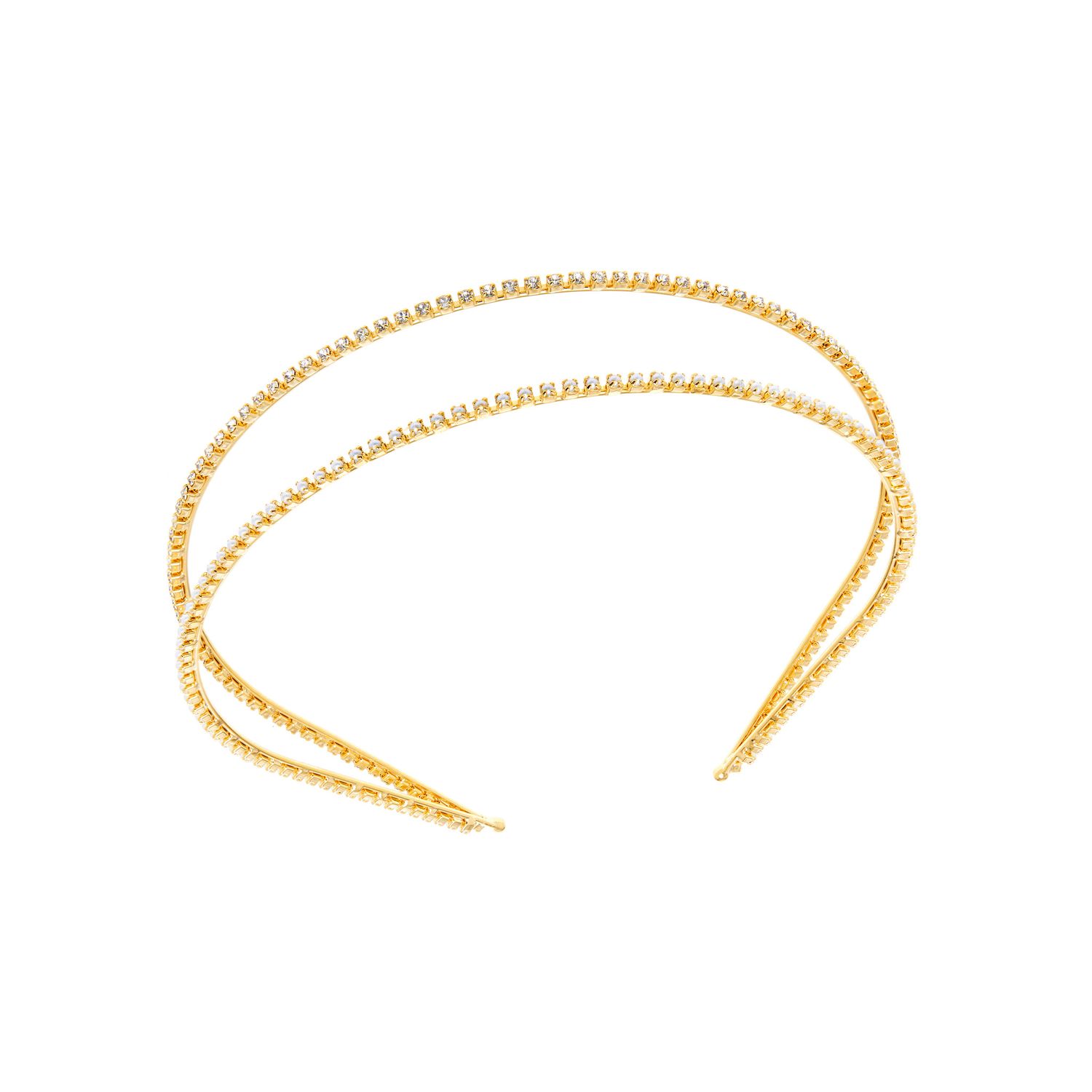 Ободок Vera Pearl And Crystal Headband