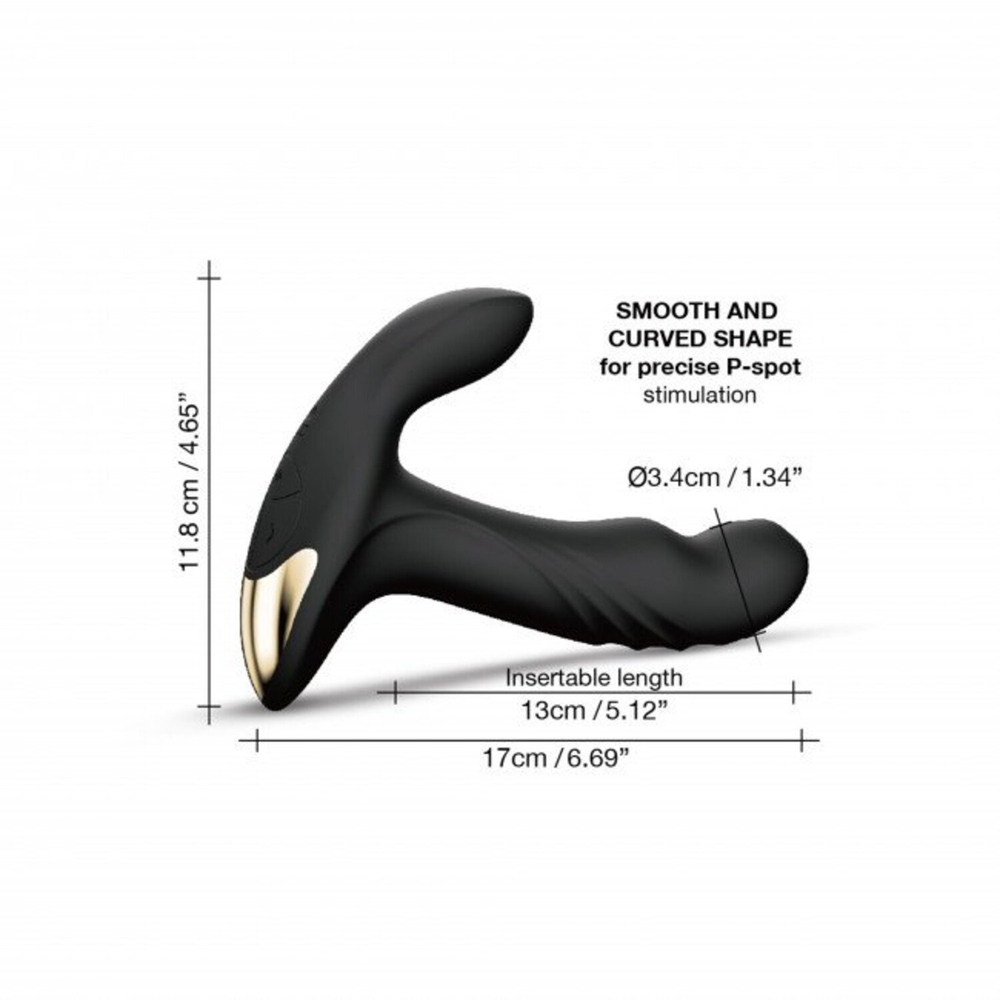 Массажер простаты Dorcel MULTI P-JOY, с тремя моторами