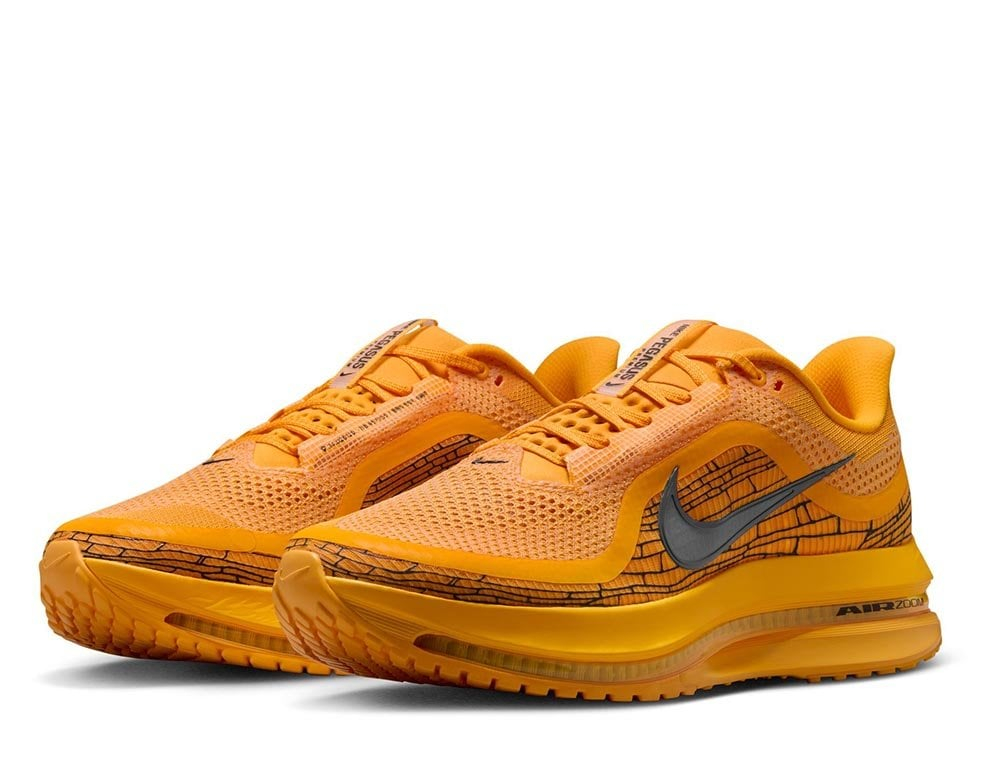 Кроссовки для бега мужские Nike PegasusPremium Modern Mayfly M Желто-Черный