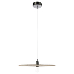 Светильник подвесной vinger, D61х8 см, бежевый