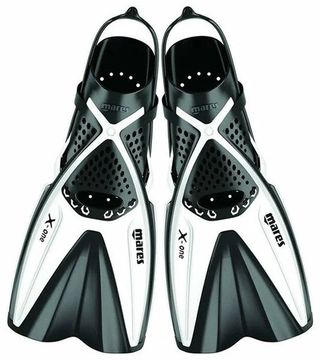 Ласты регулируемые Mares X-One JR черный/белый