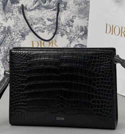 Клатч Christian Dior из Кожи Крокодила