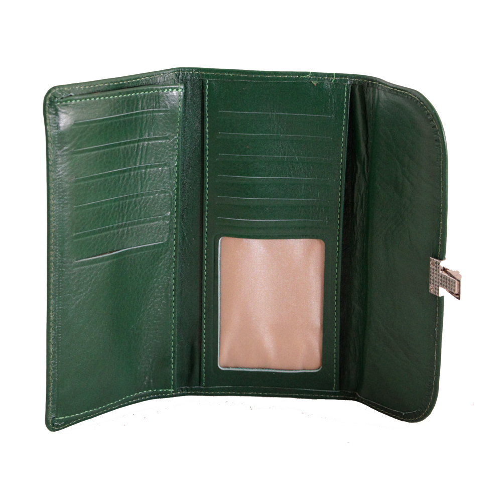 Комплект женский кошелек и ключница Barez Leather натуральная кожа Иран DS22nw 391