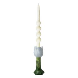 Подсвечник Floret голубого цвета из коллекции Blossom, 20 см