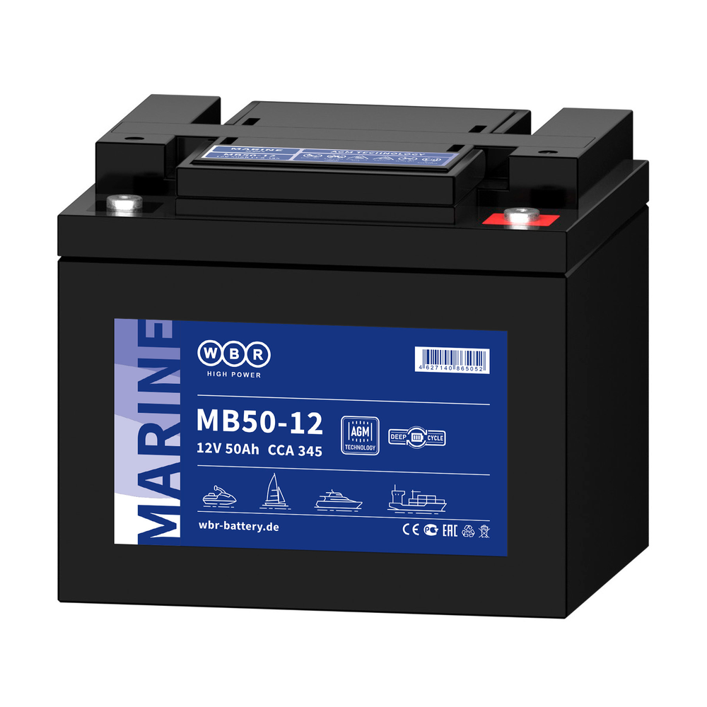 Аккумулятор WBR MB 50-12 (AGM)