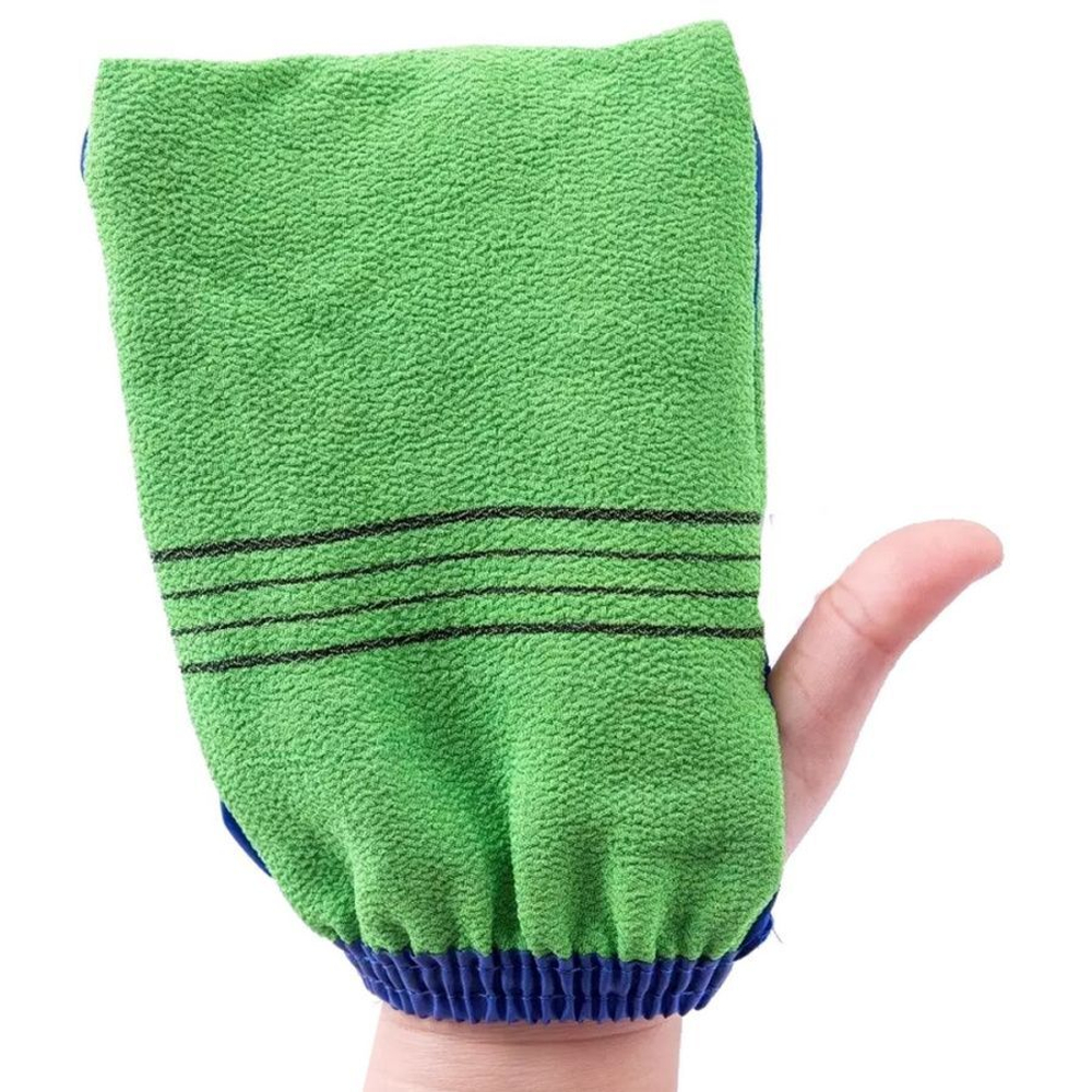 Мочалка-Варежка для душа зелёная "Body Glove Towel" Корея