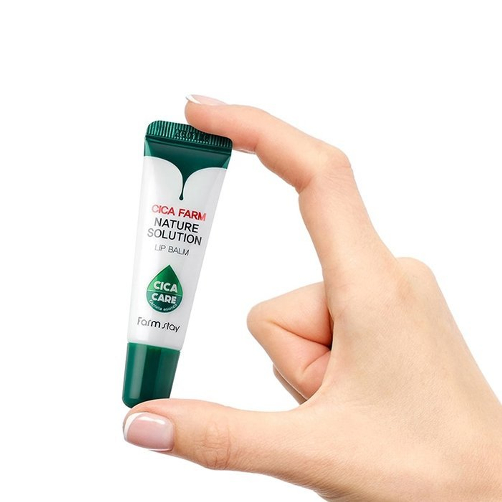 Farm Stay Cica Farm Nature Solution Lip Balm бальзам для губ с центеллой