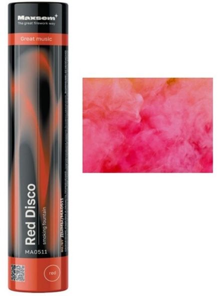 Дым цветной "Red Disco" MA0511 Red *0.8"  (1/40)