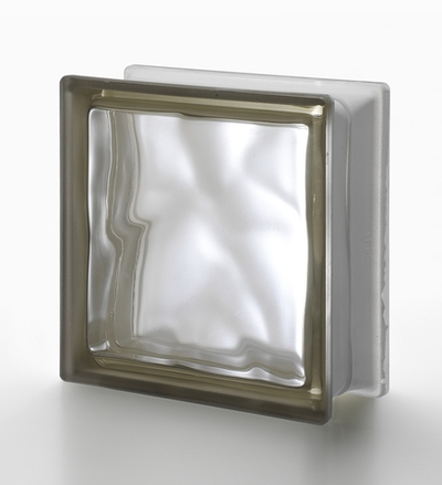 Стеклоблок полуматовый Siena Q19/O 1 LATO Vetroarredo (Италия) 19x19x8