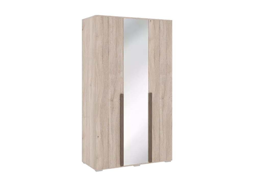 Шкаф трехдверный с зеркалом"Лайк"