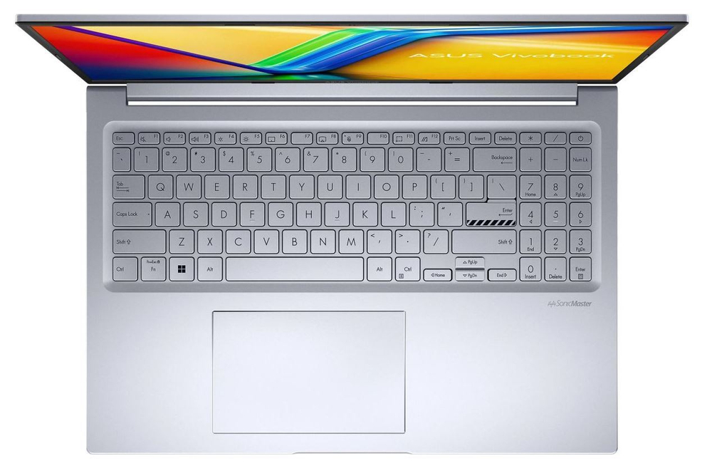 Ноутбук  ASUS M3604YA-MB192 16 ", Ryzen 7, 16 Гб RAM, 512 Гб SSD, Radeon Vega 8, Светло-серебристый