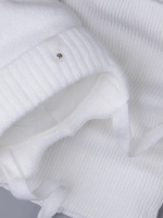 Шапка детская зимняя вязаная и снуд