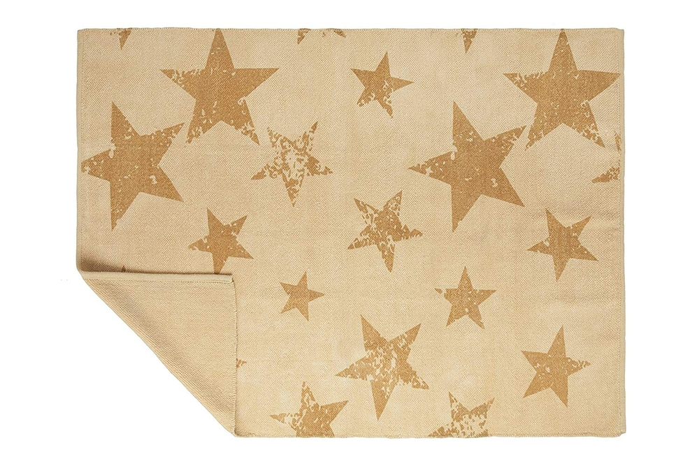 Ковер + Наволочка Lorena Canals Vintage Mostaza (120 x 160 см)