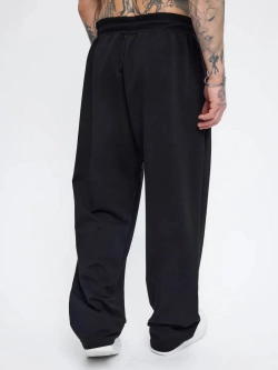 Штаны спортивные с защипами багги широкие оверсайз