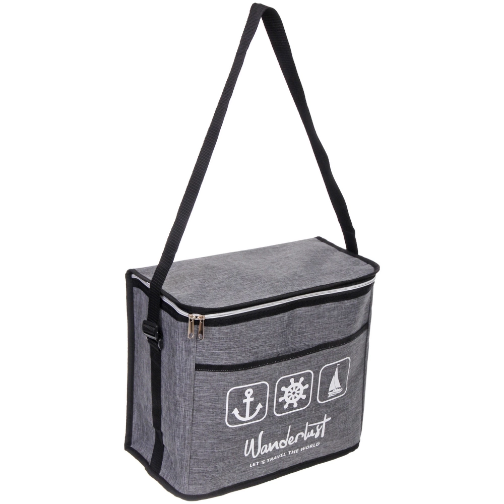 Термосумка 20 л, 36*18*30 см, M2050-1G, серый