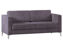 Трехместный диван с подлокотниками Diamond DM-03 ткань Velutto 19