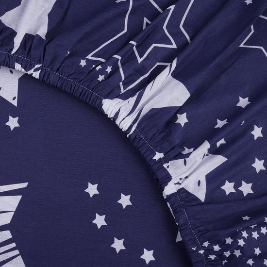 Простыня на резинке  Анцио,  90x200х30 , ранфорс  DOMTEKC