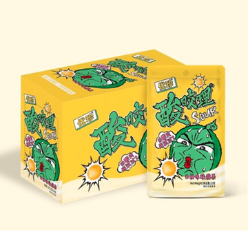 Конфеты Youzhen суперкислые Грейпфрут, 22 гр