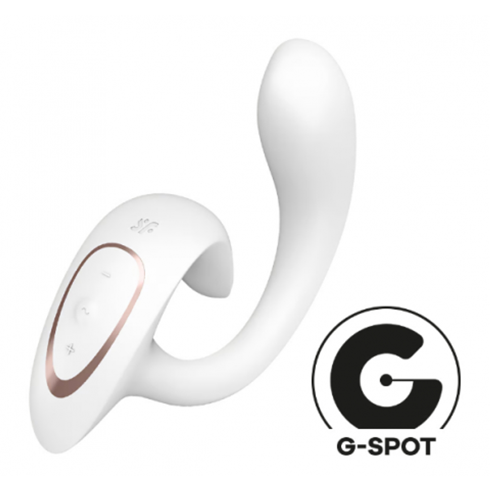 Вибратор-кролик с двойной стимуляцией G for Goddess 1 белый от Satisfyer