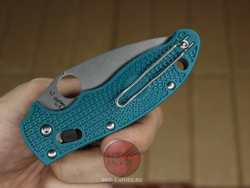 Нож Spyderco Manix 2 LTW (бирюзовый) RK-425